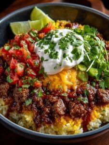 Taco Rice Bowl