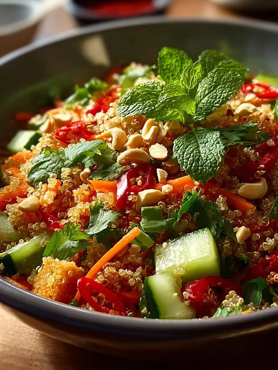 5 Reasons You'll Love Thai Quinoa Crunch Salad - Thai Quinoa Crunch Salad - additional detail