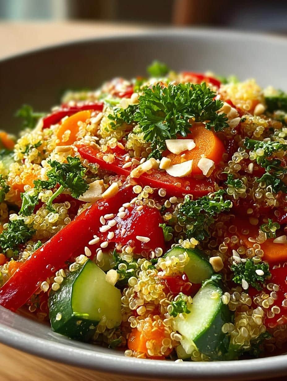 Thai Quinoa Crunch Salad