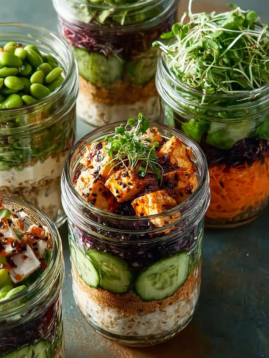Tofu Sushi Salad Jars: A Creamy Delight for Health 3 Tofu Sushi Salad Jars: A Creamy Delight for Health - Tofu Sushi Salad Jars - additional detail