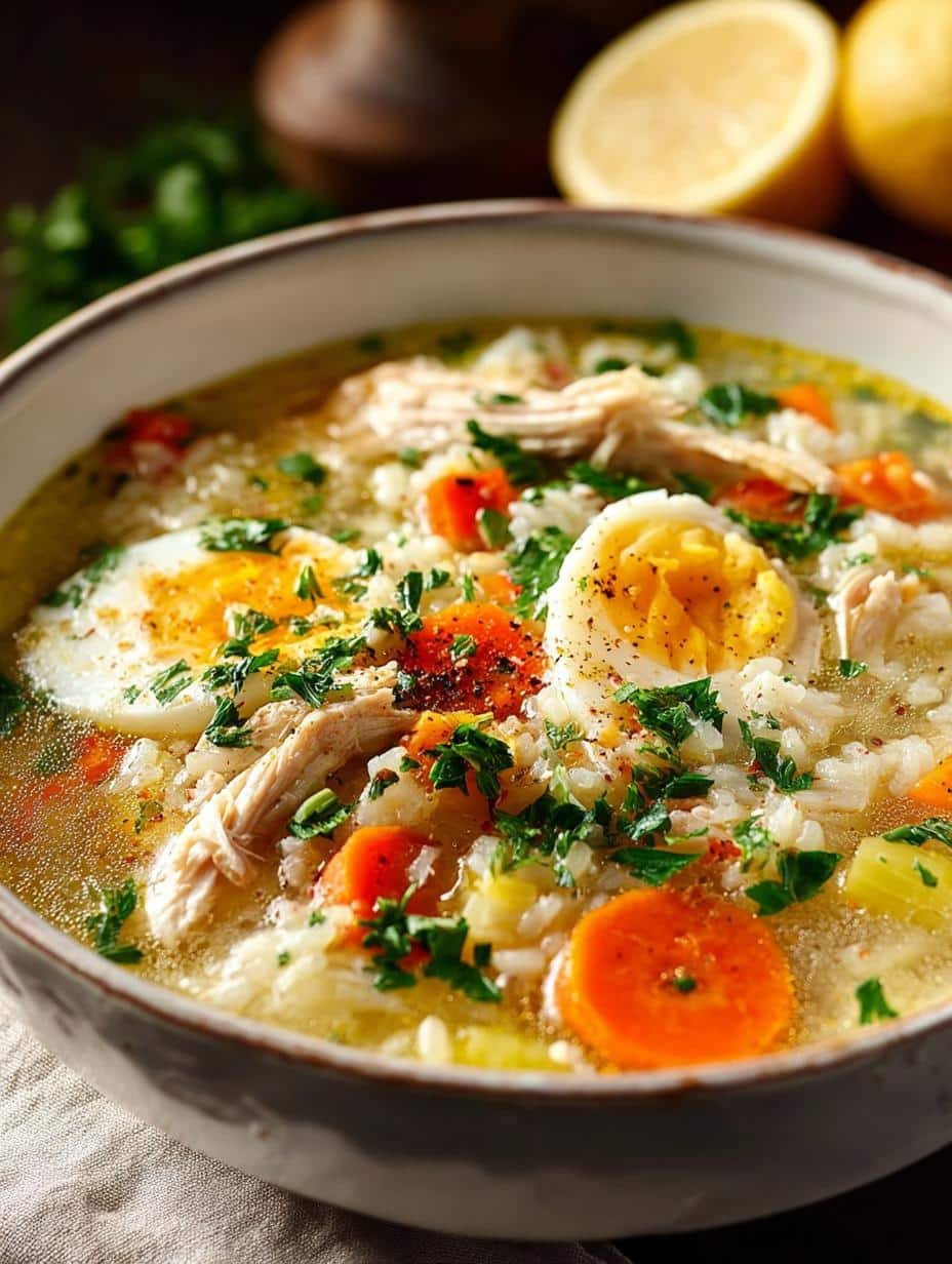 Turkey Rice Soup with Lemon and Parsley Gremolata 2 Turkey Rice Soup with Lemon and Parsley Gremolata - Turkey Rice Soup with - main visual representation