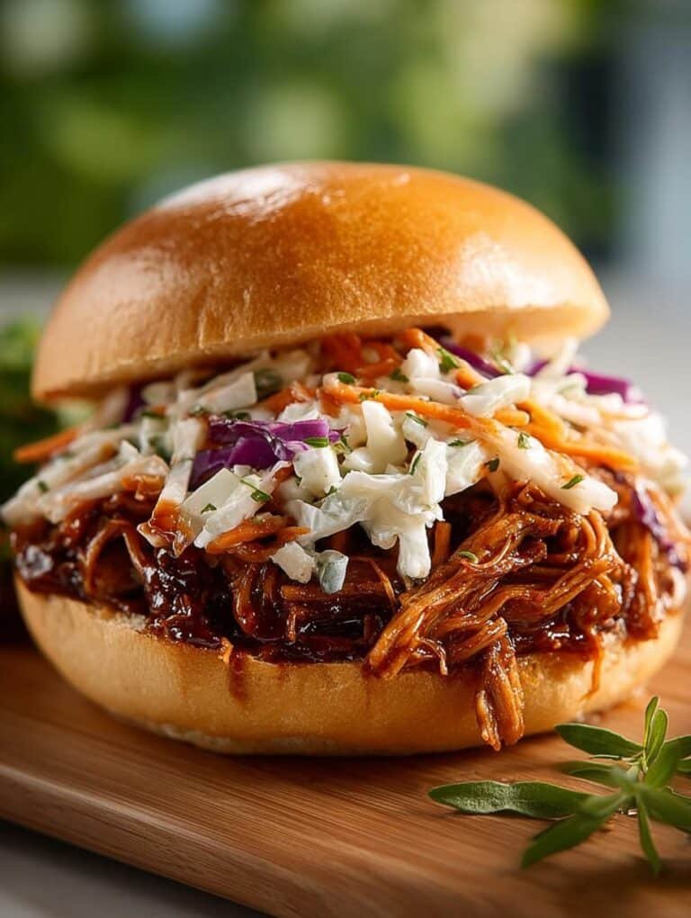 Vegan Bbq Jackfruit Sandwiches