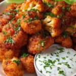 Vegan Cauliflower Buffalo Wings