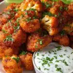 Vegan Cauliflower Buffalo Wings