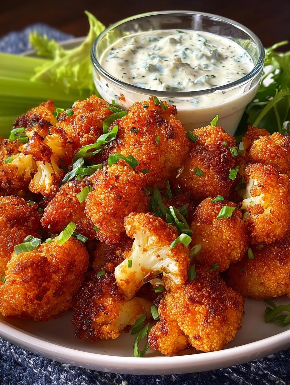 Vegan Cauliflower Buffalo Wings: 7 Spicy and Crispy Bites - Vegan Cauliflower Buffalo Wings - additional detail