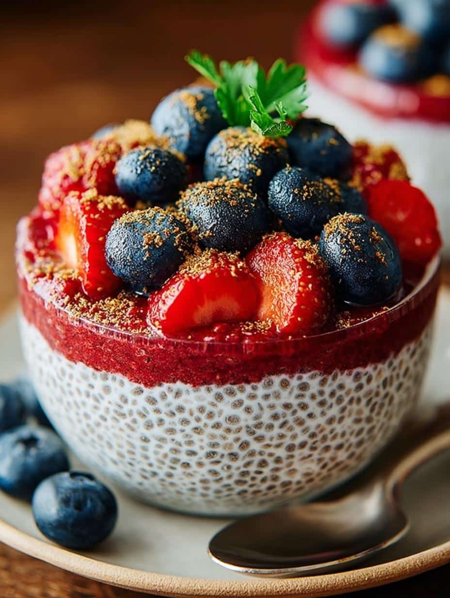 Vegan Chia Seed Pudding: 5-Minute Delight for Breakfast 2 Vegan Chia Seed Pudding: 5-Minute Delight for Breakfast - Vegan Chia Seed Pudding - main visual representation