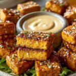 Vegan Honey Mustard Tempeh