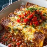 Vegetarian Hatch Chile Enchiladas