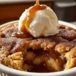 Warm Gooey Snickerdoodle Cobbler