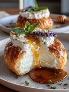 Whipped Ricotta with Honey: 5 Irresistible Croissant Ideas 5 Whipped Ricotta with Honey