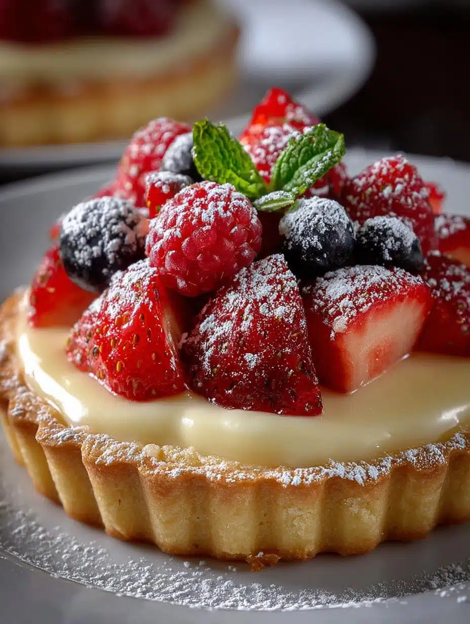 Elegant White Chocolate Mousse Tarts: 6 Decadent Treats - White Chocolate Mousse Tarts - main visual representation