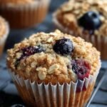 Blueberry Oatmeal Muffins