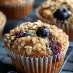 Blueberry Oatmeal Muffins