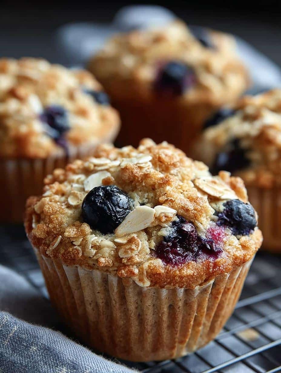 Delicious Blueberry Oatmeal Muffins to Savor Every Bite - Blueberry Oatmeal Muffins - additional detail