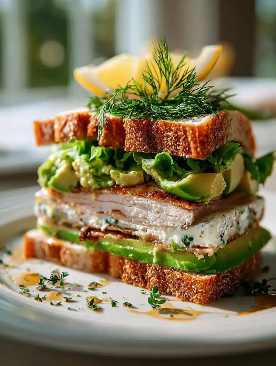 Honey Mustard Turkey Avocado