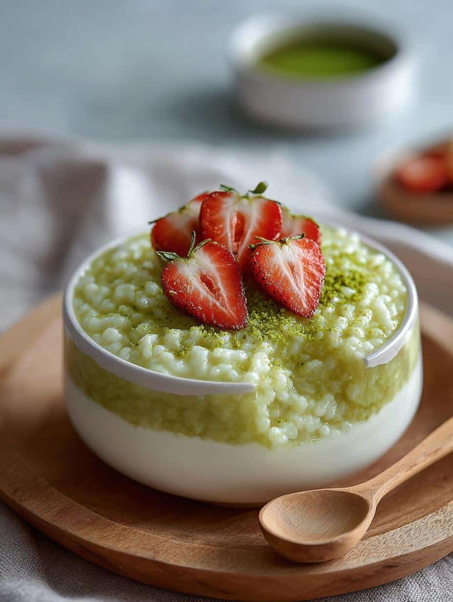 Matcha Rice Pudding: 5 Creamy Variations to Savor - Matcha Rice Pudding - additional detail