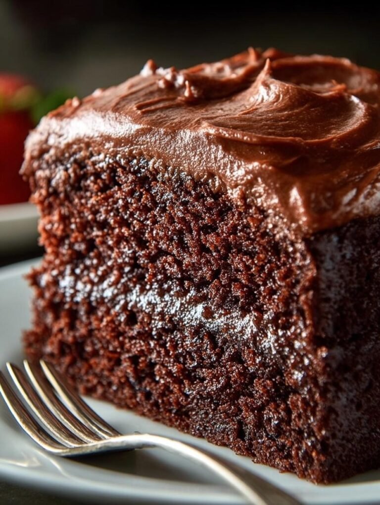 Moist Chocolate Mayonnaise Cake