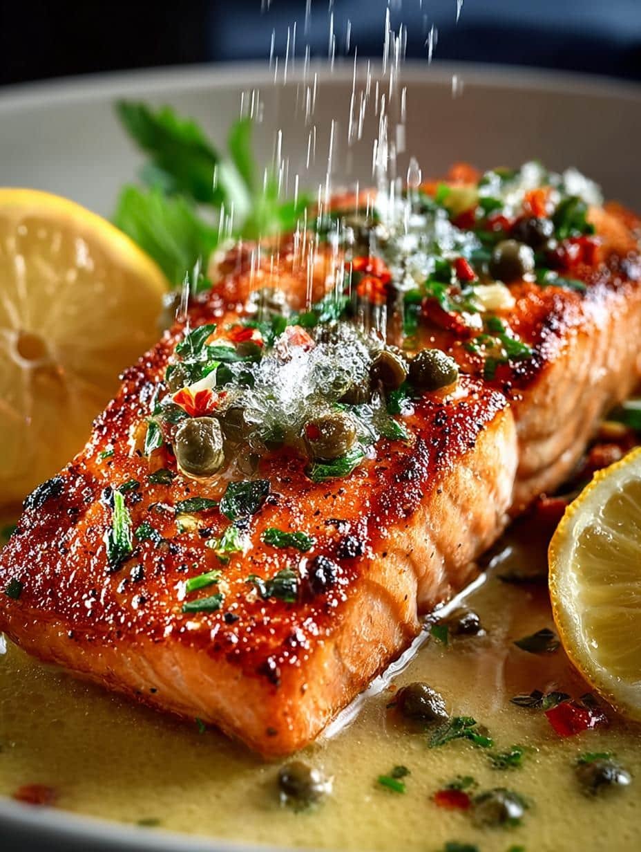 Salmon Piccata: 5 Simple Steps to a Flavorful Delight - Salmon Piccata - main visual representation