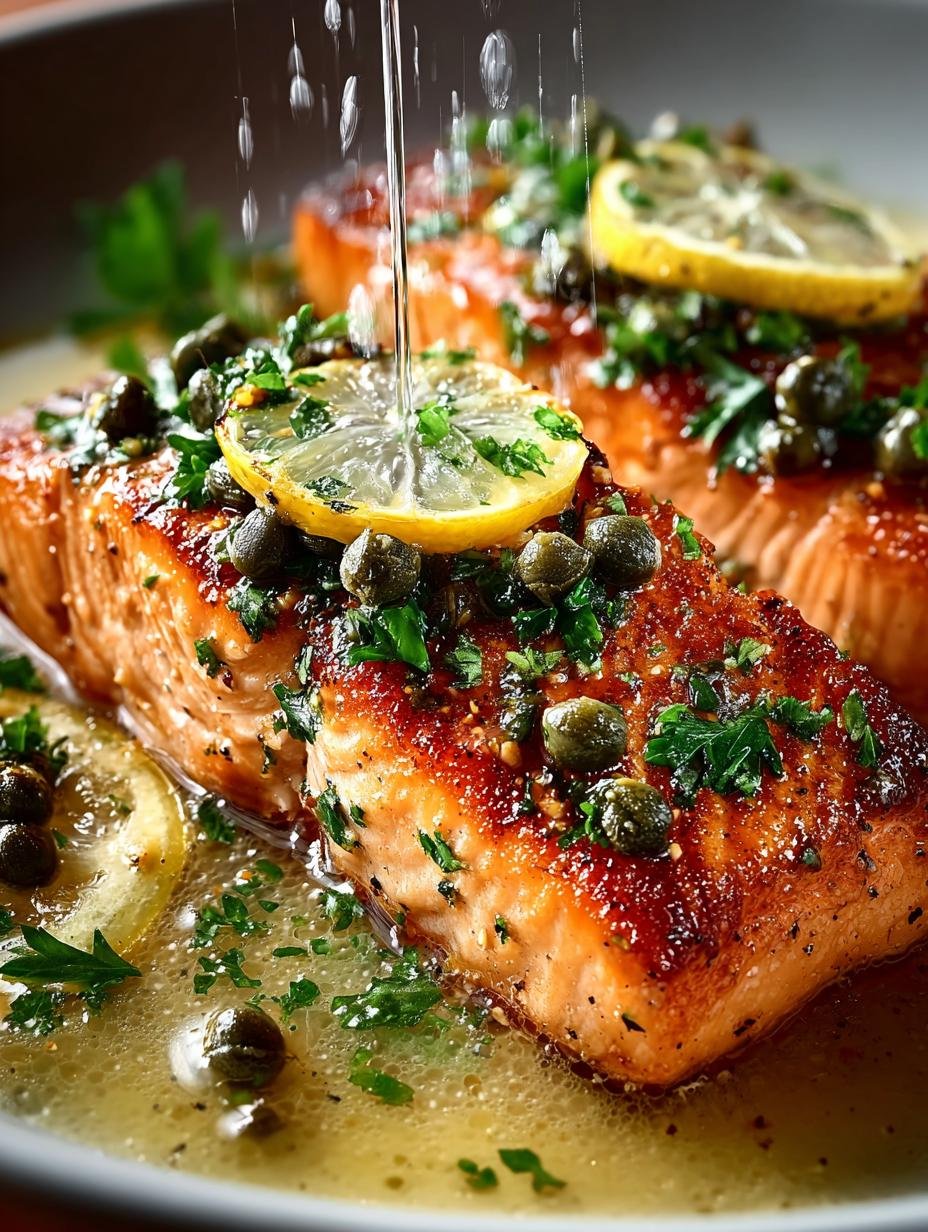 Salmon Piccata