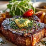 Sizzling Cowboy Butter Steak