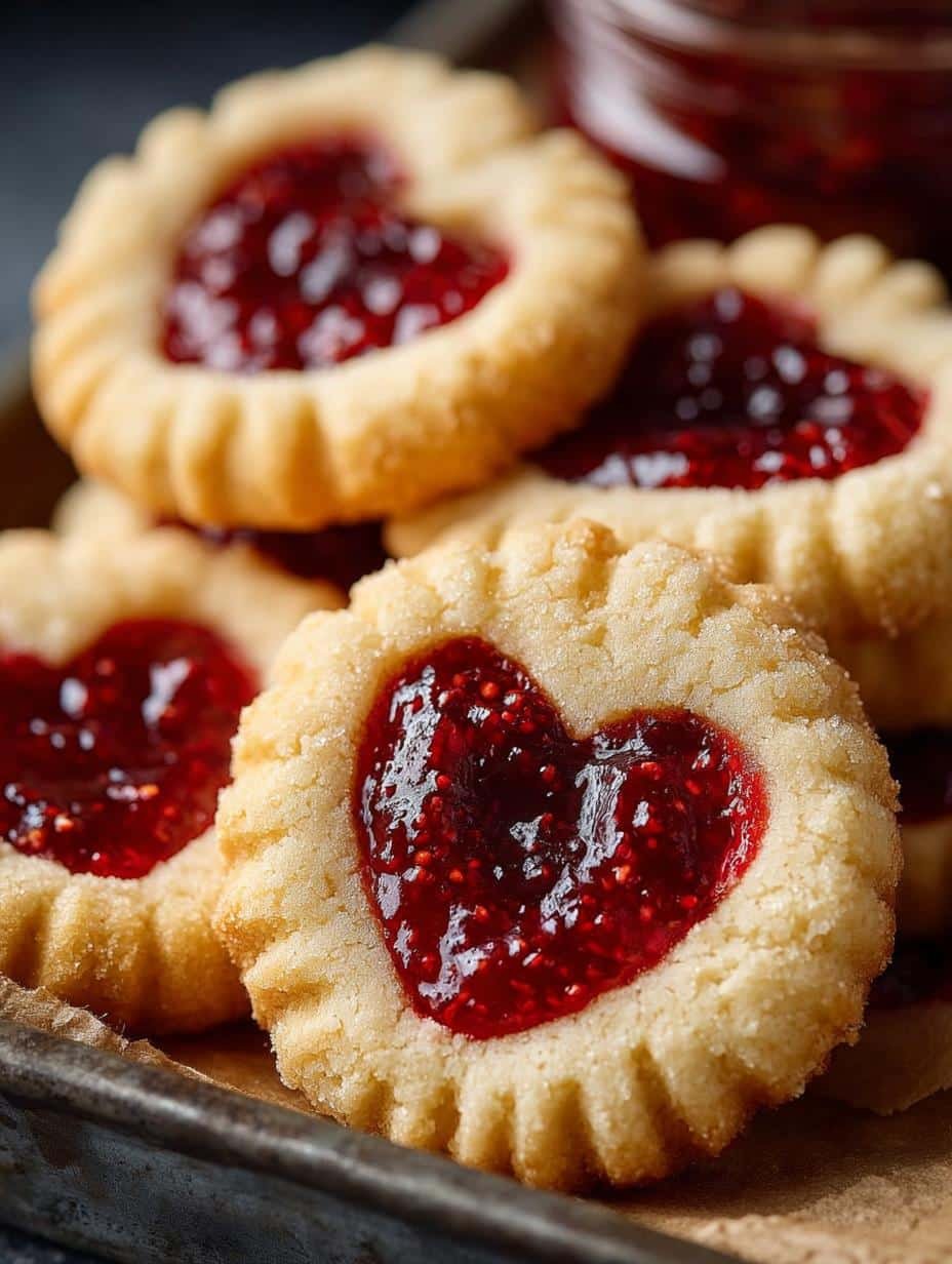 Thumbprint Jam Cookies