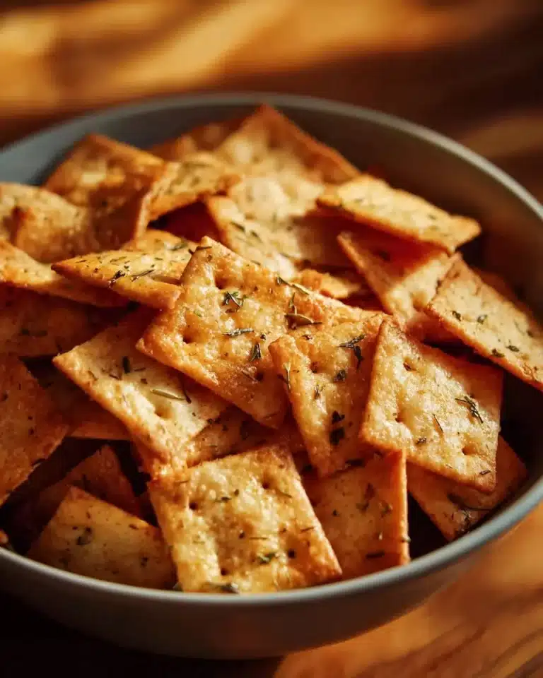 Delicious Easy Alabama Firecracker Crackers recipe for a spicy snack.