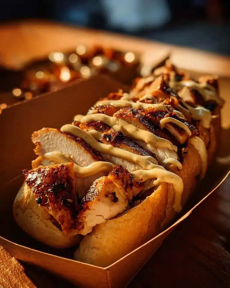 Garlic Butter Honey BBQ Chicken Tacos served on a wooden platter