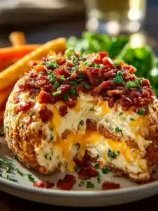 Delicious cheddar ranch cheese sprinkled with herbs and spices