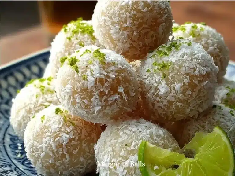 Delicious Margarita Balls dessert for summer parties
