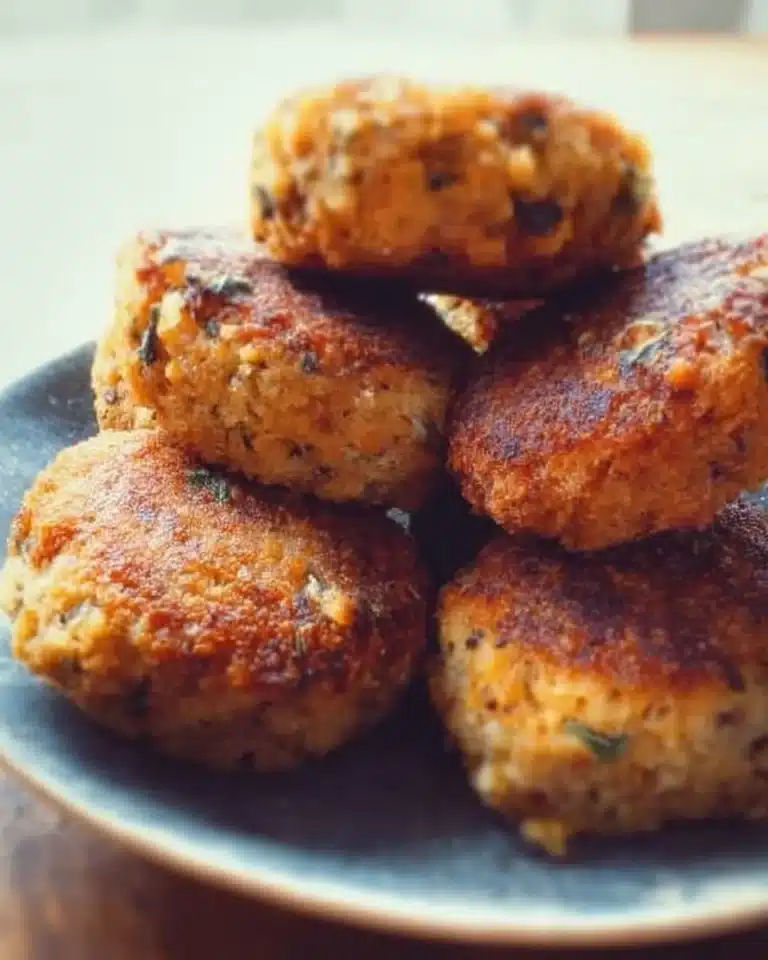 Plate of delicious mini fish cakes served with dipping sauce