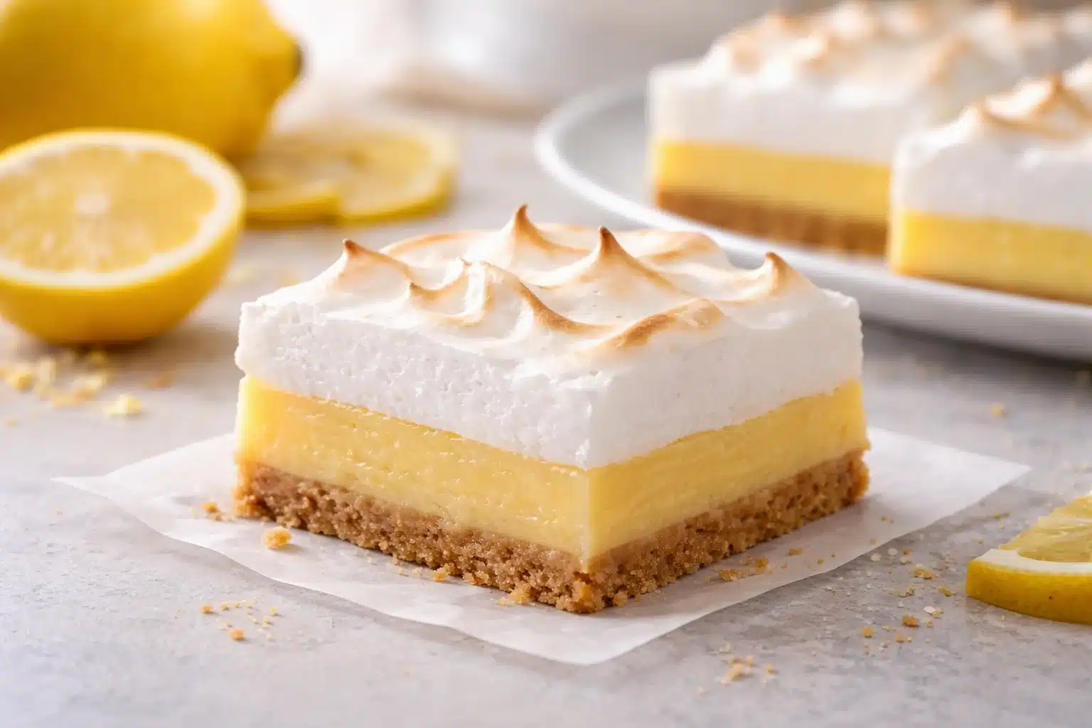 Lazy Day Lemon Cream Pie Bars