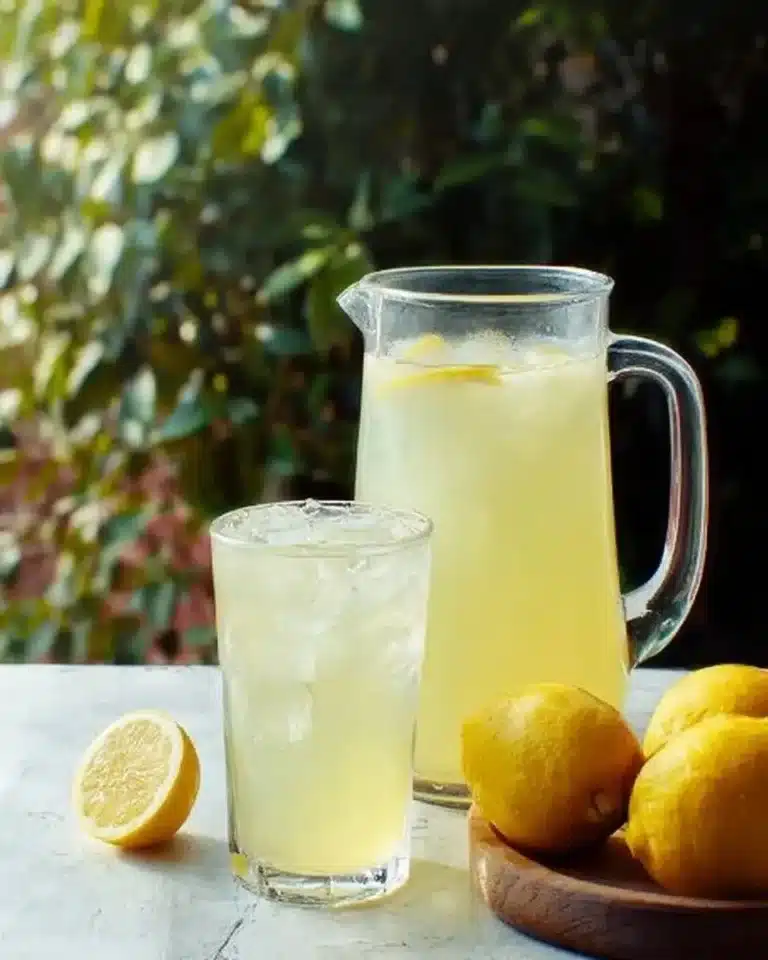 Bright and refreshing citrus lemonade in a glass with lemon slices and mint