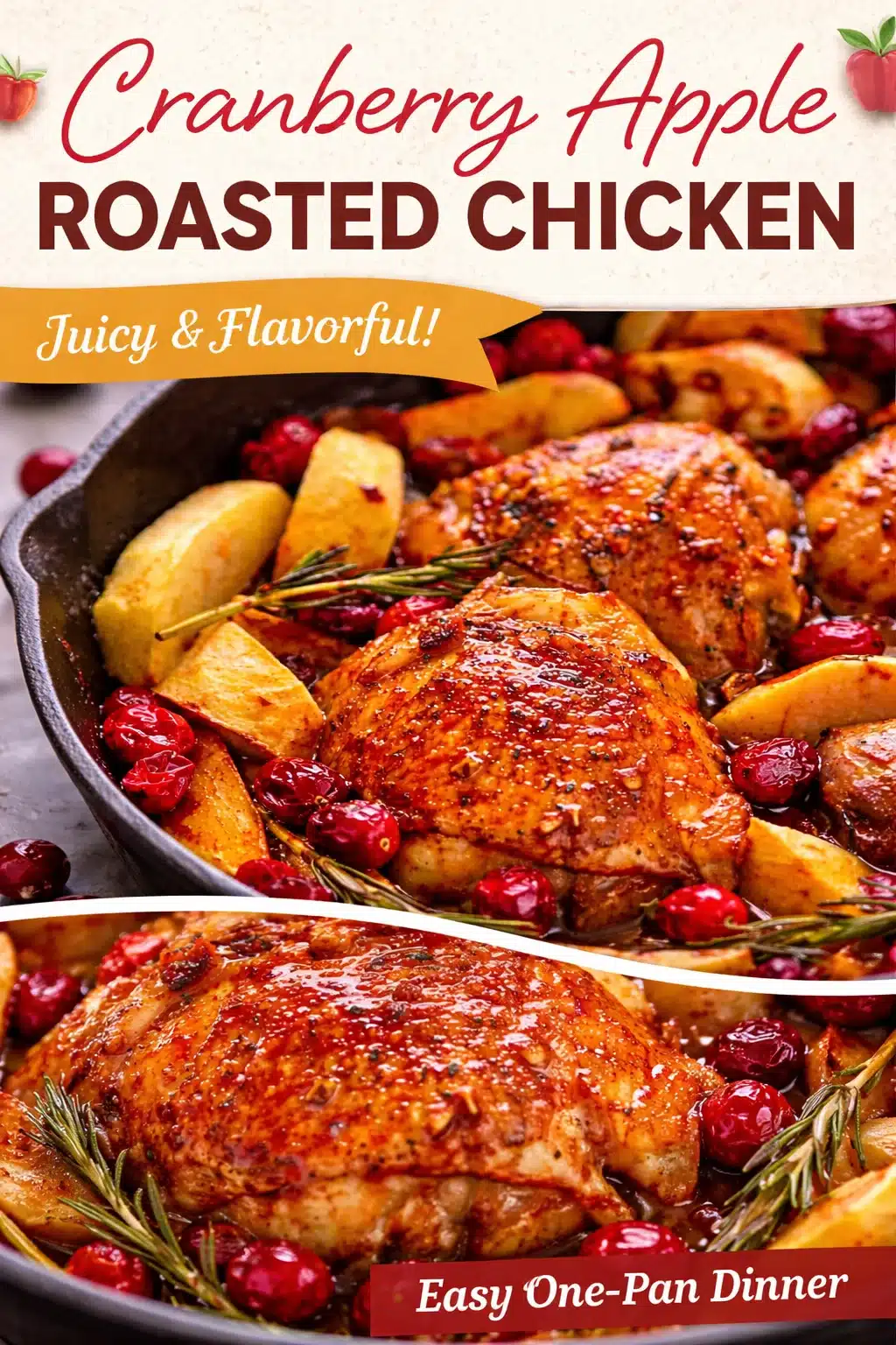 Savory Apple & Cranberry Roasted Chicken for a Cozy Dinner 5 Savory Apple & Cranberry Roasted Chicken for a Cozy Dinner