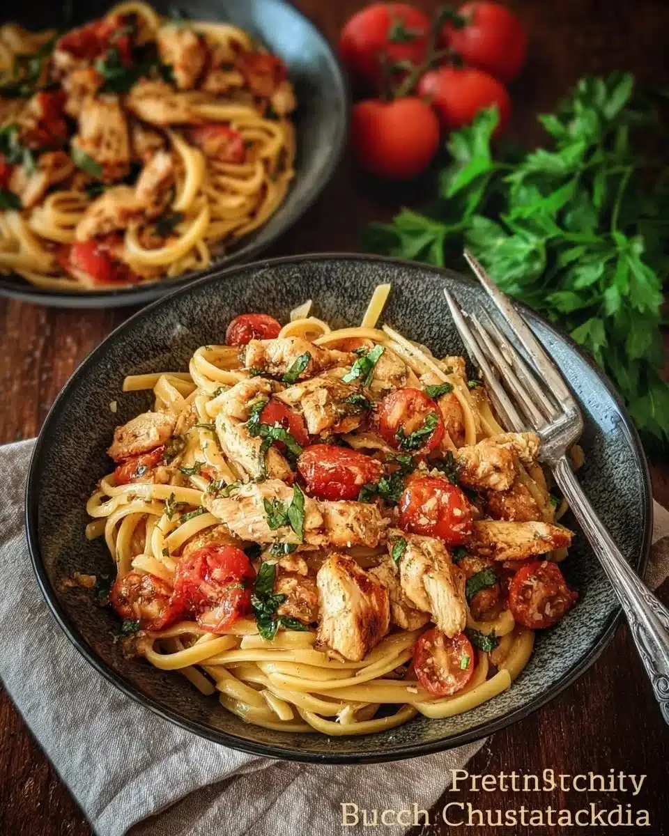 Bruschetta Chicken Pasta