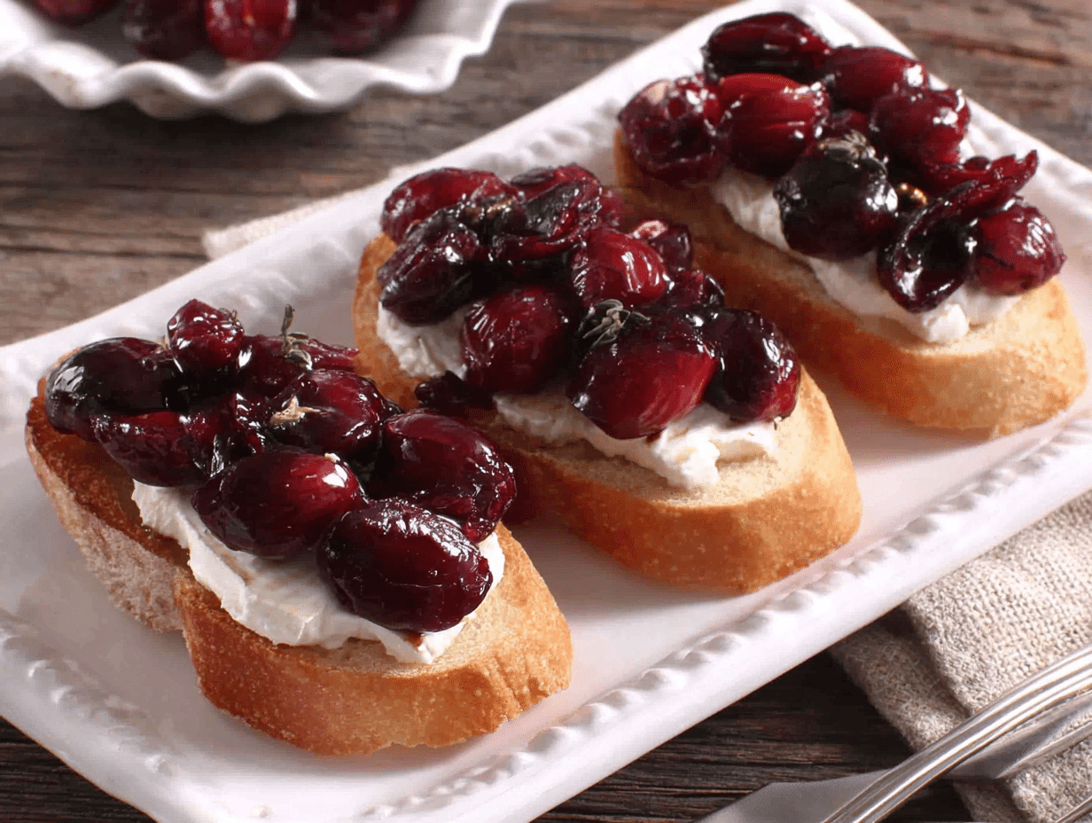 Overhead flat-lay view of the finished dish beautifully styled