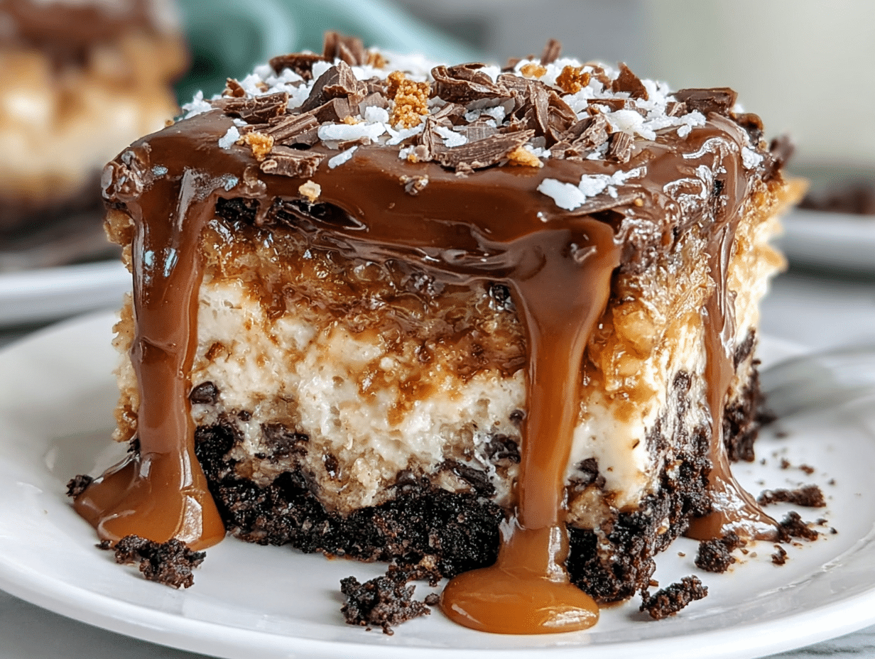 Close-up showing texture, garnish, and plating details