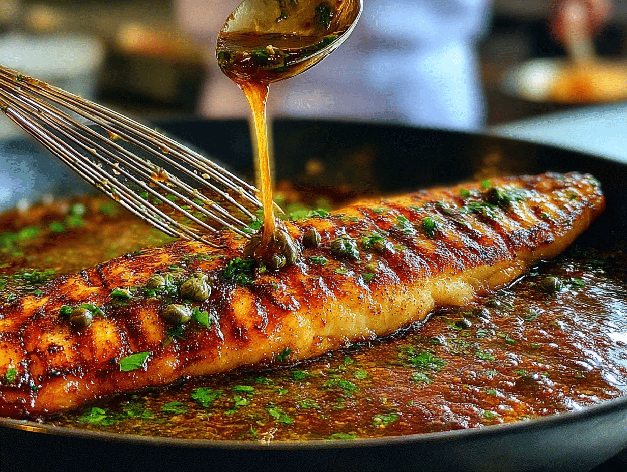 Cooking process action shot showing preparation in the kitchen