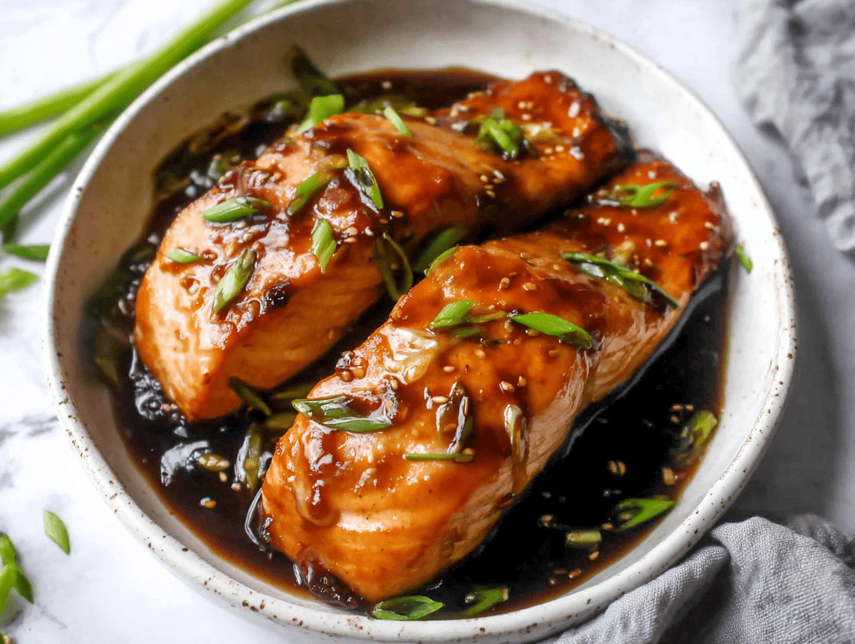 Beautifully served on a plate, ready to enjoy