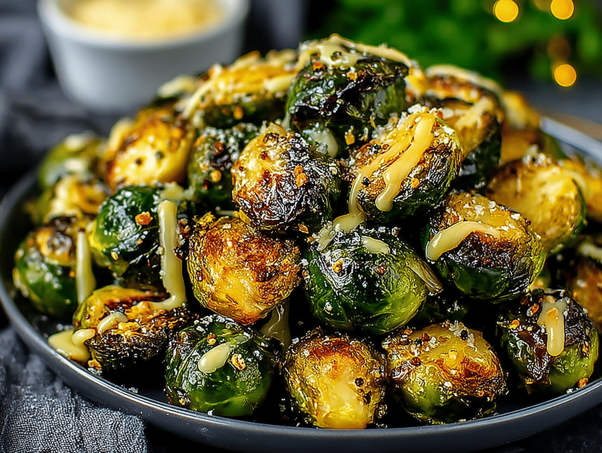 Close-up showing texture, garnish, and plating details