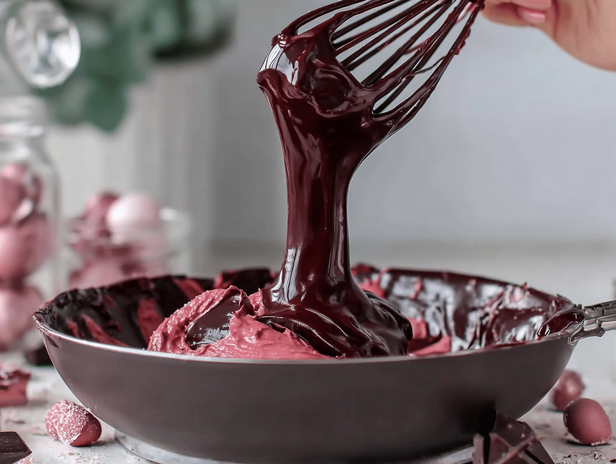 Cooking process action shot showing preparation in the kitchen