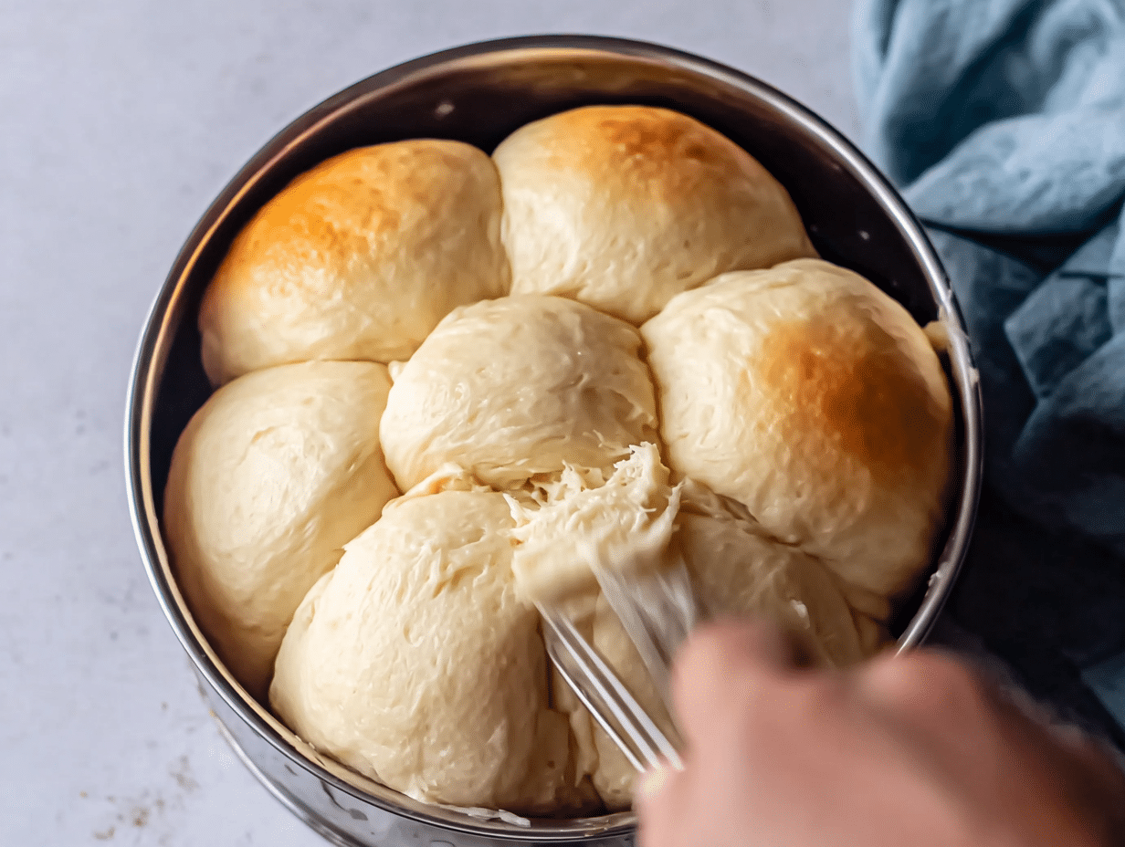Cooking process action shot showing preparation in the kitchen