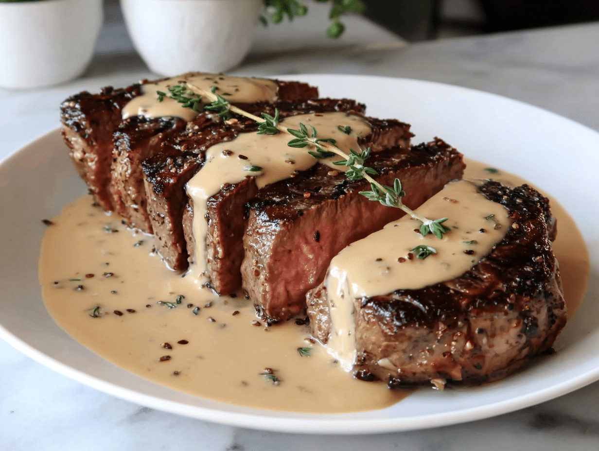 Beautifully served on a plate, ready to enjoy