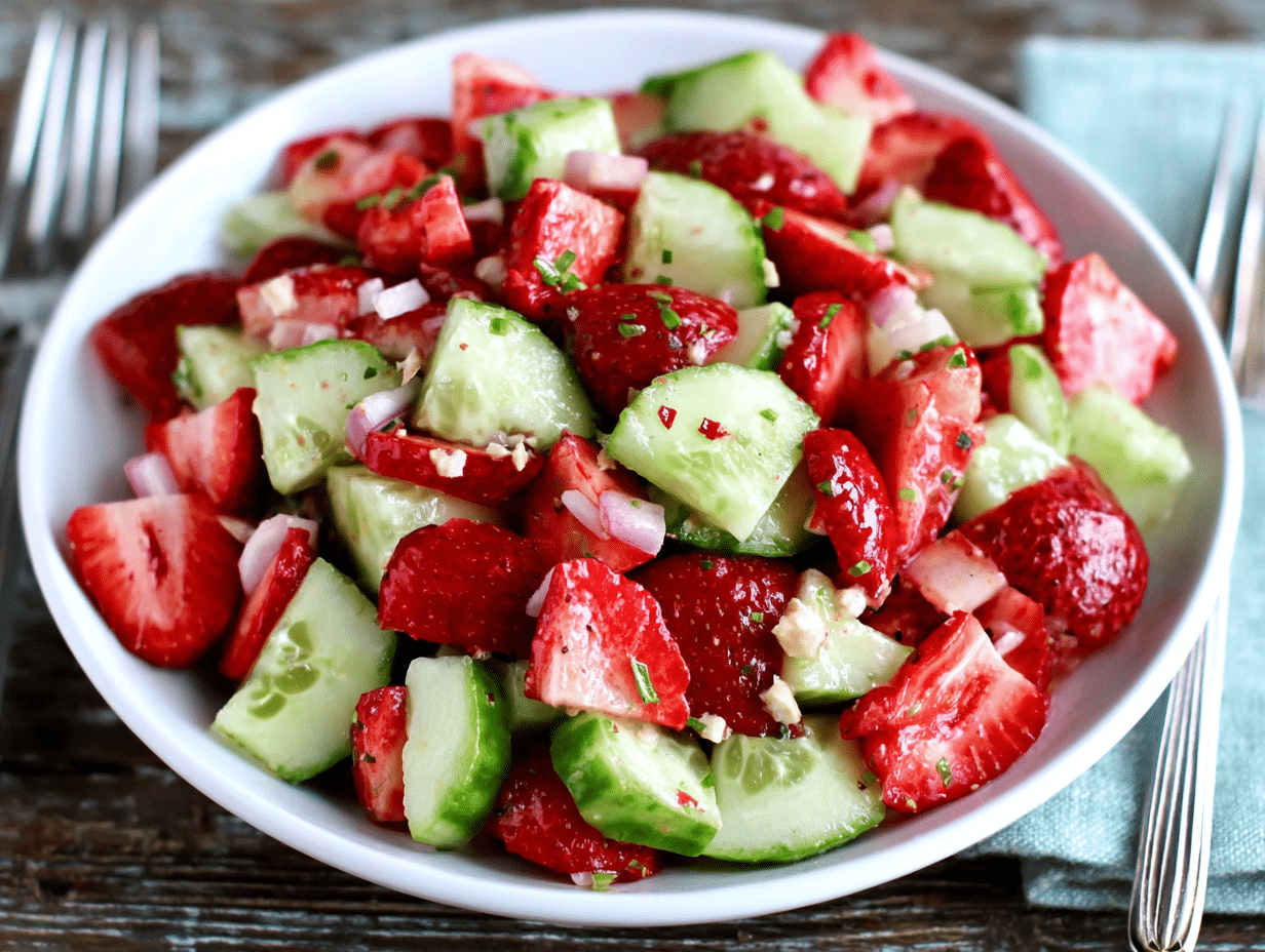 Overhead flat-lay view of the finished dish beautifully styled