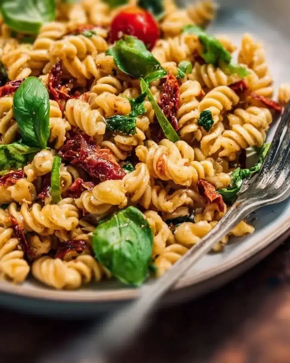 Sun Dried Tomato Pasta Salad