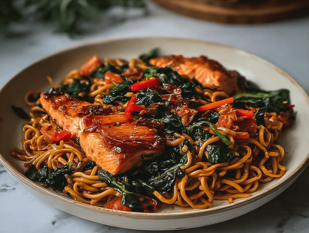 Beautifully served on a plate, ready to enjoy