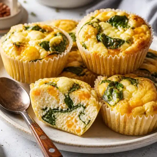 High-protein cottage cheese egg bites ready for meal prep or a quick breakfast.