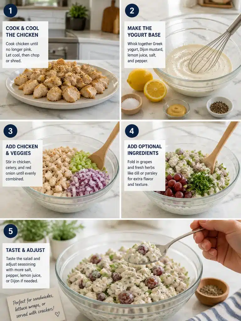 Delicious Greek Yogurt Chicken Salad Recipe for a Healthy Meal