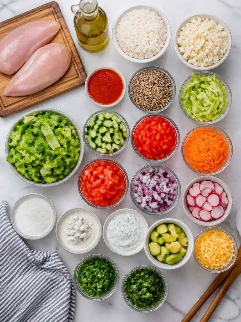 Deliciously Easy Healthy Buffalo Chicken Bowls to Satisfy Cravings