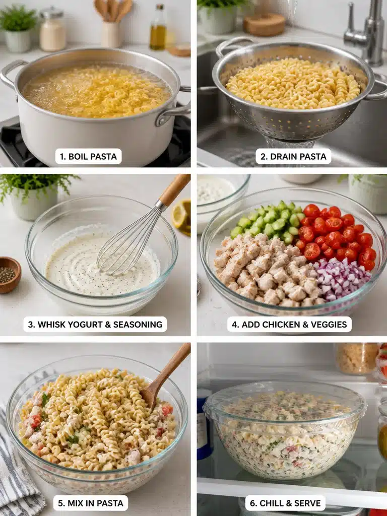 Deliciously Easy High Protein Chicken Pasta Salad You&rsquo;ll Love