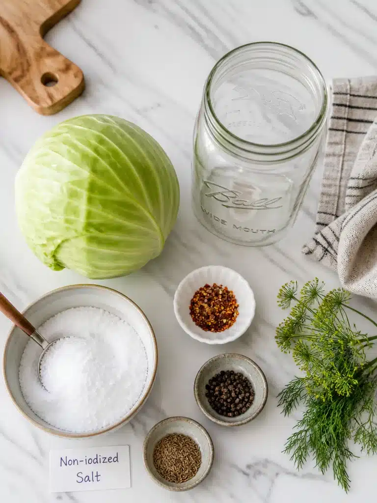 fermented cabbage recipe